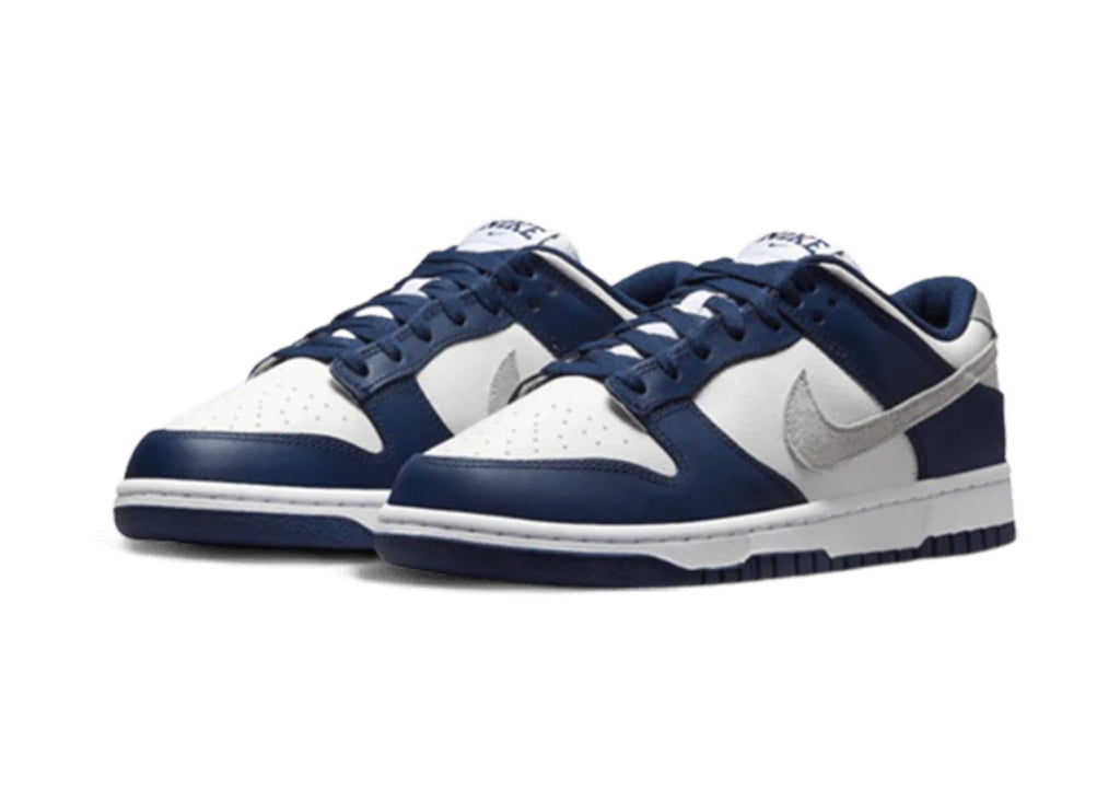 NIKE DUNK LOW SUMMIT WHITE MIDNIGHT NAVY