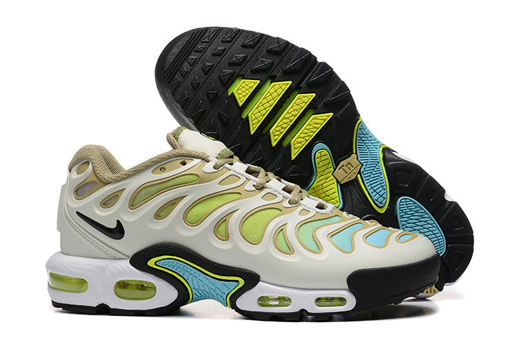 Nike Tn Drift Blanc, Vert et Bleu