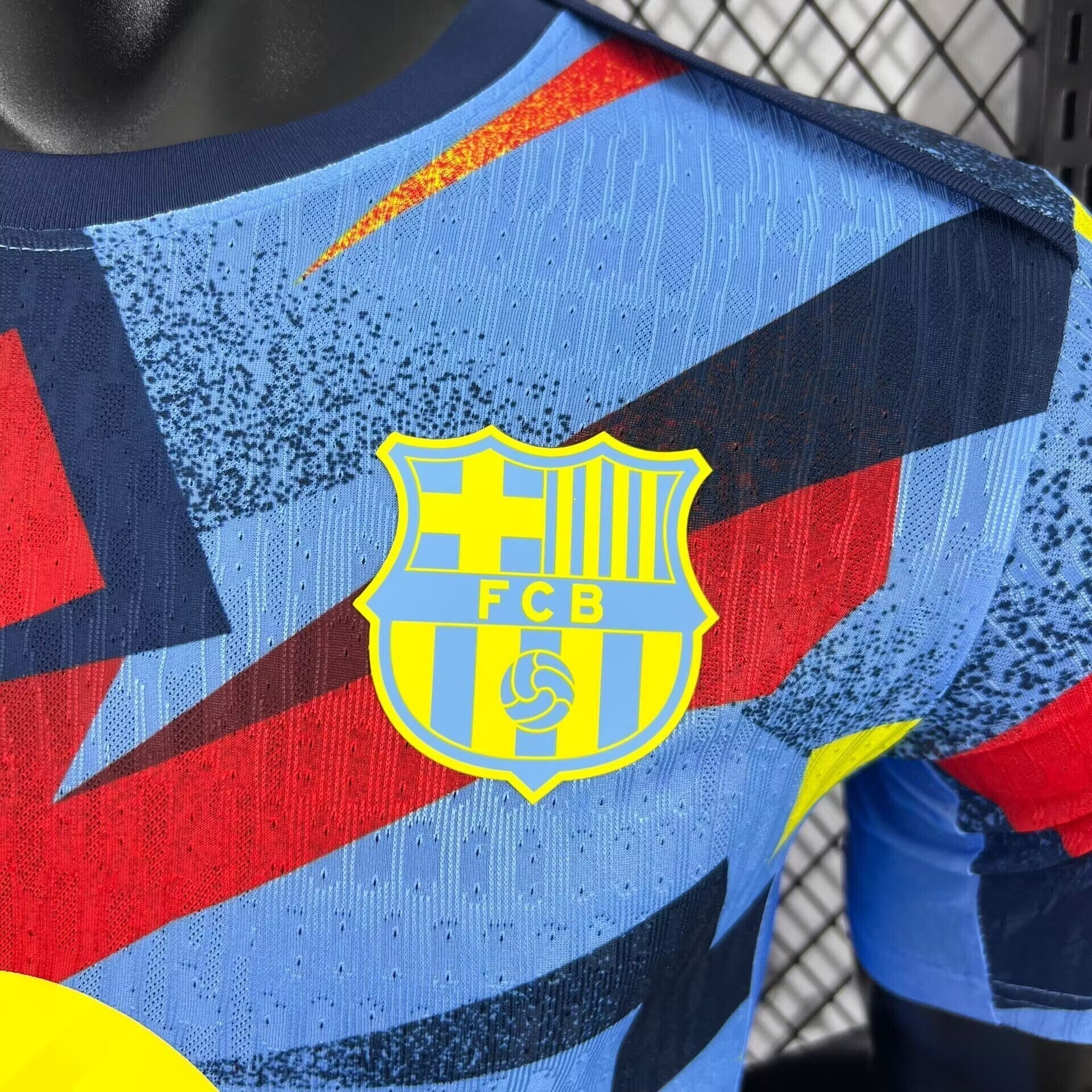 Le maillot pre-match « El Clásico » 25-26 FC Barcelone
