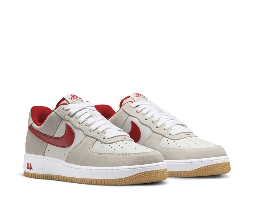 NIKE AIR FORCE 1 '07 LV8 "VARSITY RED"