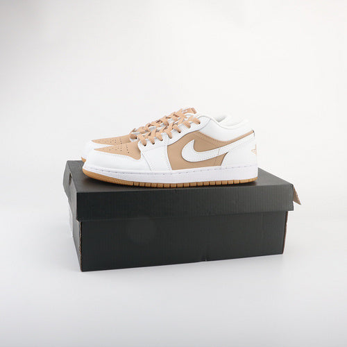AIR JORDAN 1 LOW HEMP WHITE