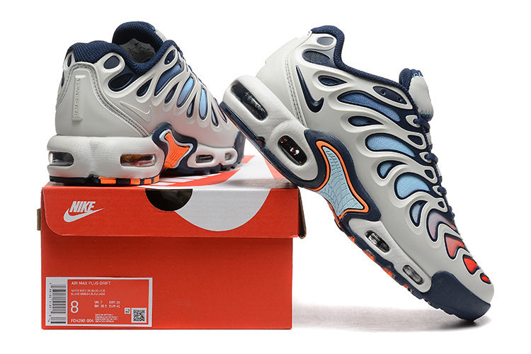 Nike Tn Drift Blanc, Bleu et Orange