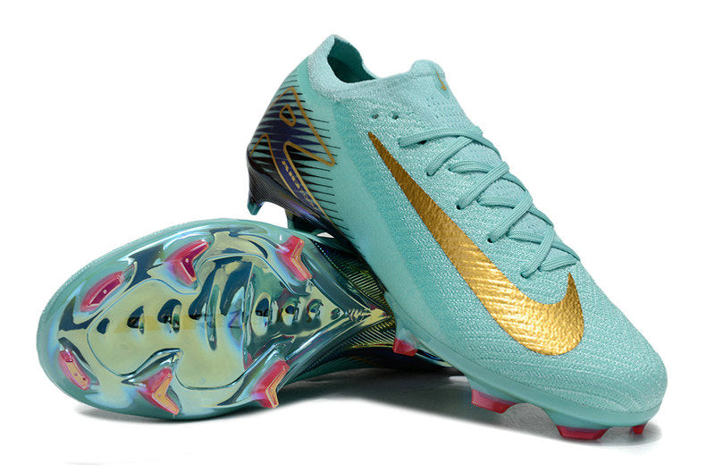 Nike Air Zoom Mercurial Vapor XVI Elite FG Bleu Or
