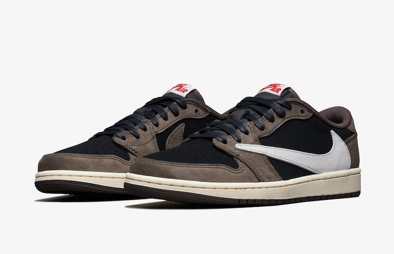 Travis Scott x Air Jordan 1 Low Brown and Black