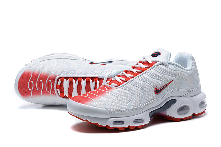 NIKE AIR MAX PLUS TN 1 WHITE NAVY UNIVERSITY RED