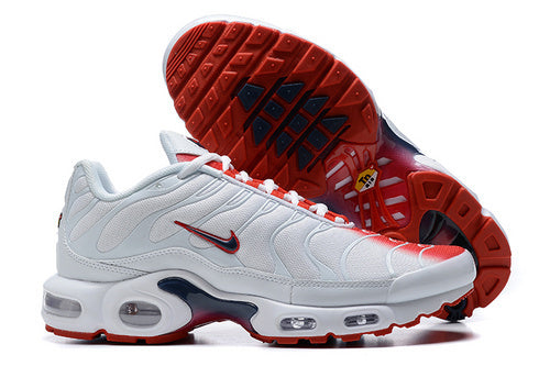 NIKE AIR MAX PLUS TN 1 WHITE NAVY UNIVERSITY RED