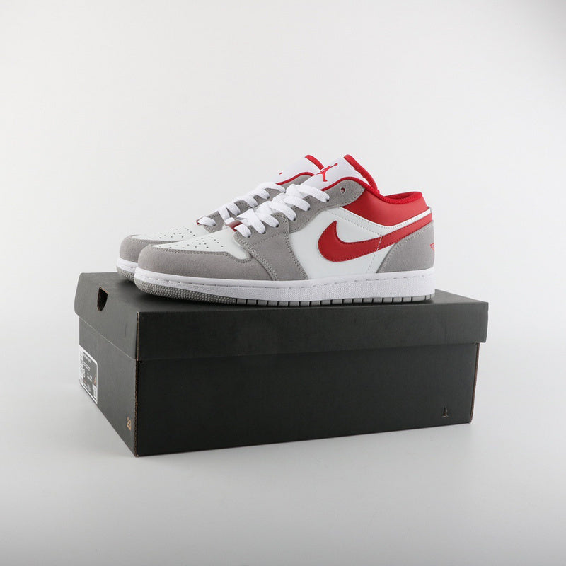 AIR JORDAN 1 LOW GREY RED