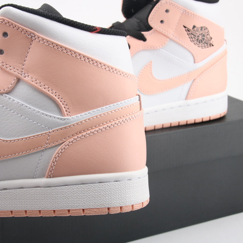Nike Air Jordan 1 Retro Mid Crimson Tint Rose Orange Pêche