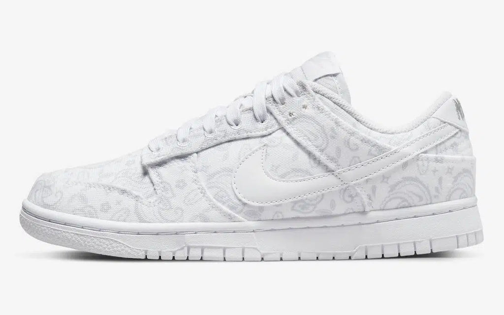 Nike Dunk Low White Paisley