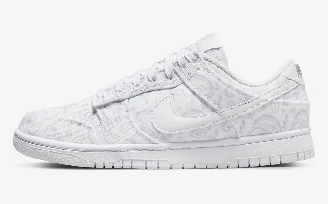 Nike Dunk Low White Paisley