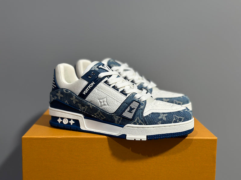 Sneaker LV Trainer blue