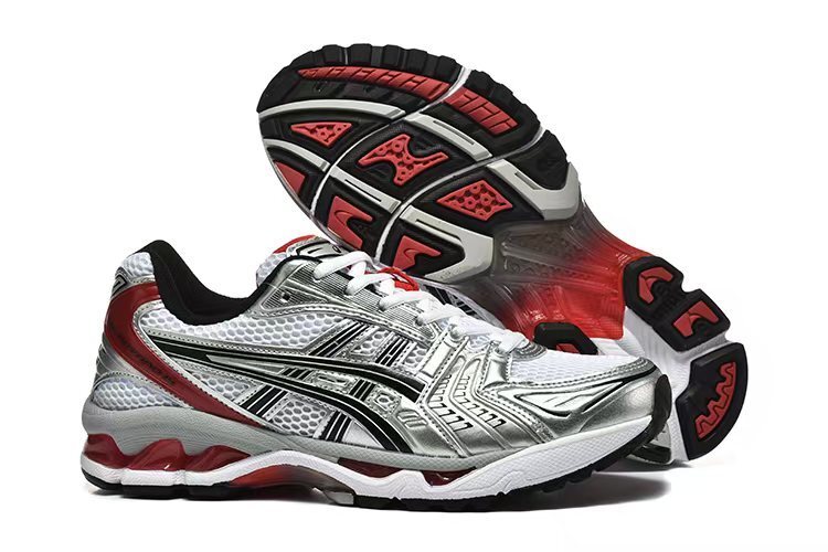 ASICS Gel-Kayano 14 White Classic Red