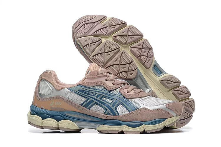 ASICS Gel-NYC crème/gris/saumon (femme)