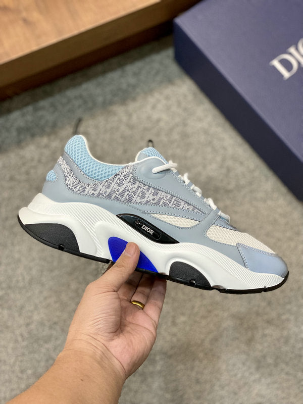 Dior B22 White Blue Motif